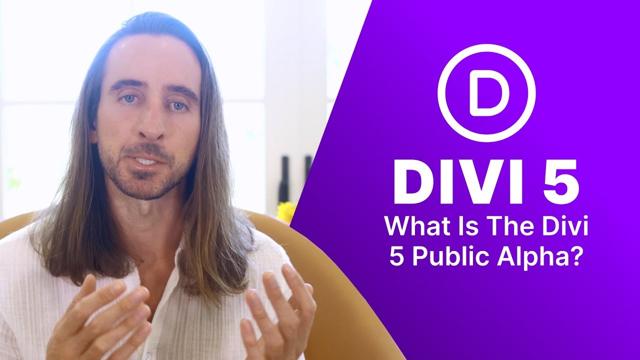 Qu’est-ce que l’alpha publique de Divi 5 et quand sera-t-elle prête ?